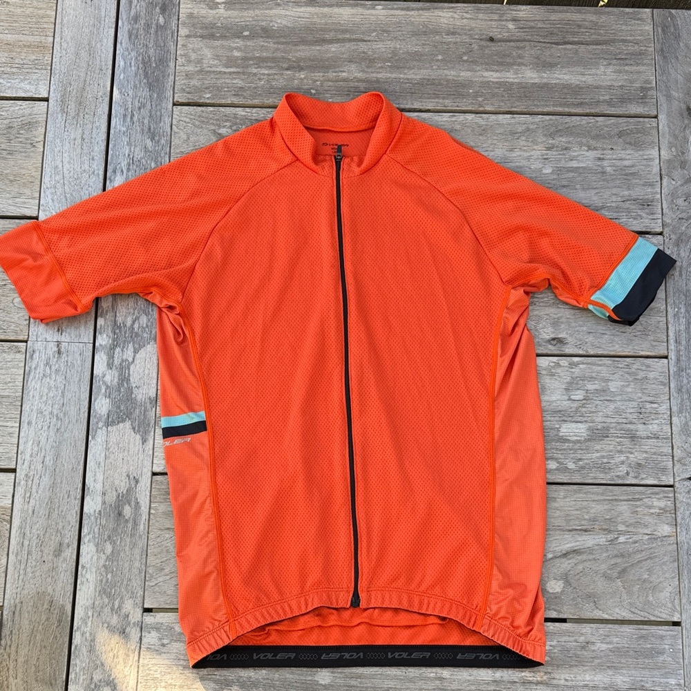 Orange Cycling Jersey